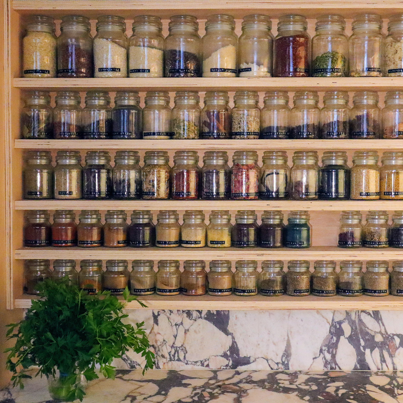Bespoke kitchen construction, Hackney Road