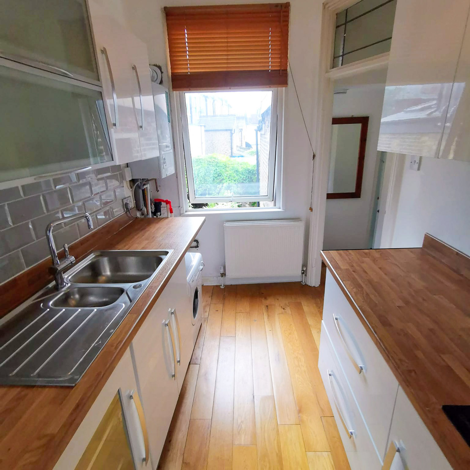 Custom fitted kitchen detail, Lordship Lane
