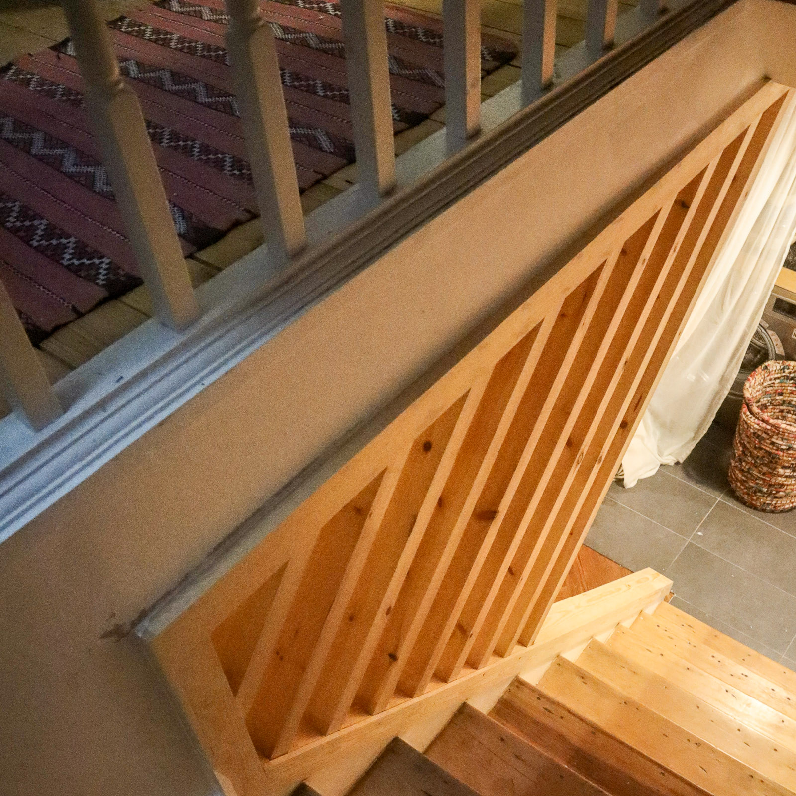 Custom timber staircase, Paddock Close