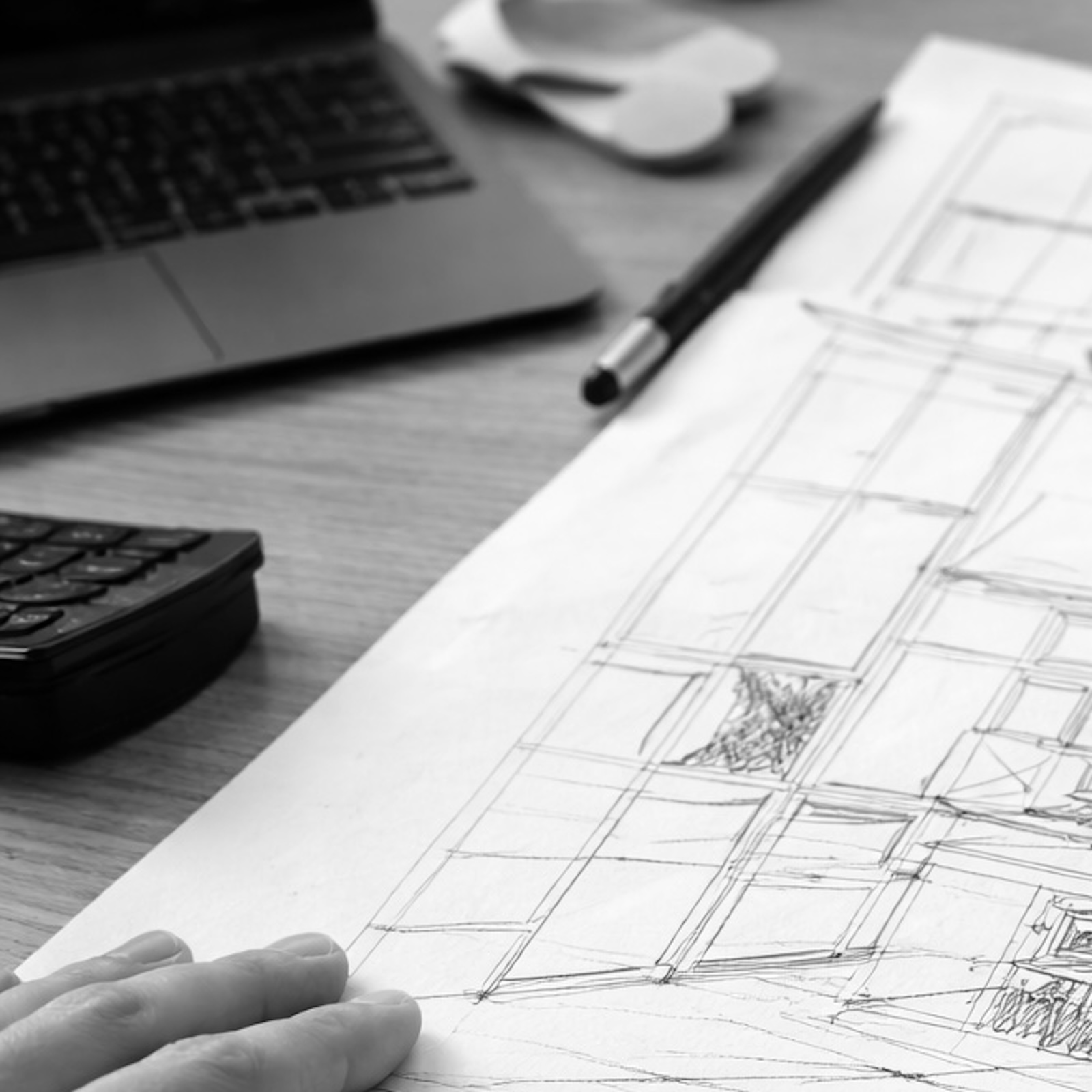 Measured joinery design drawing and planning work