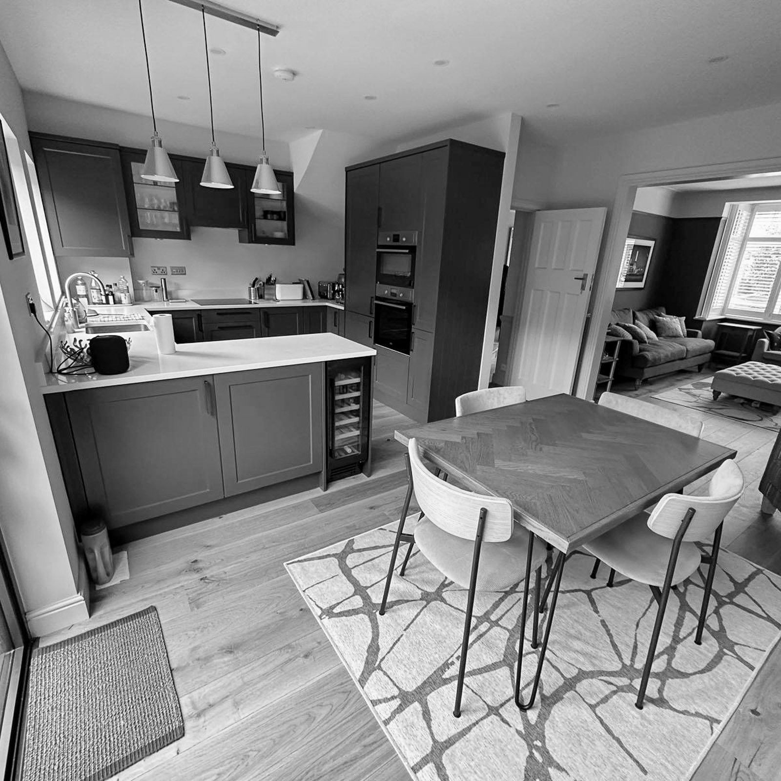Final joinery finish and installation detail