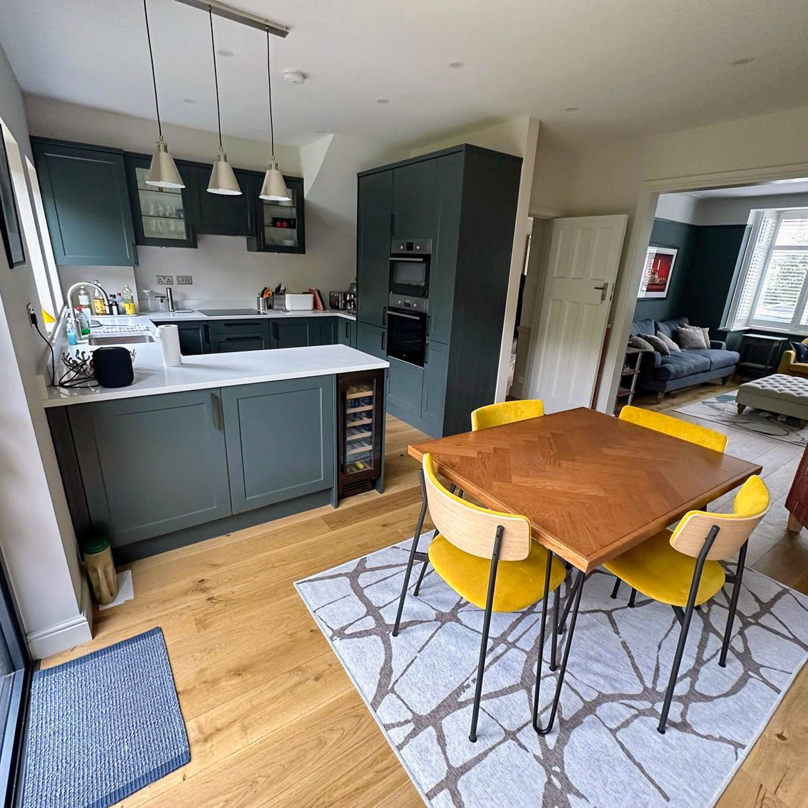Completed house renovation and custom joinery, Queensville Road