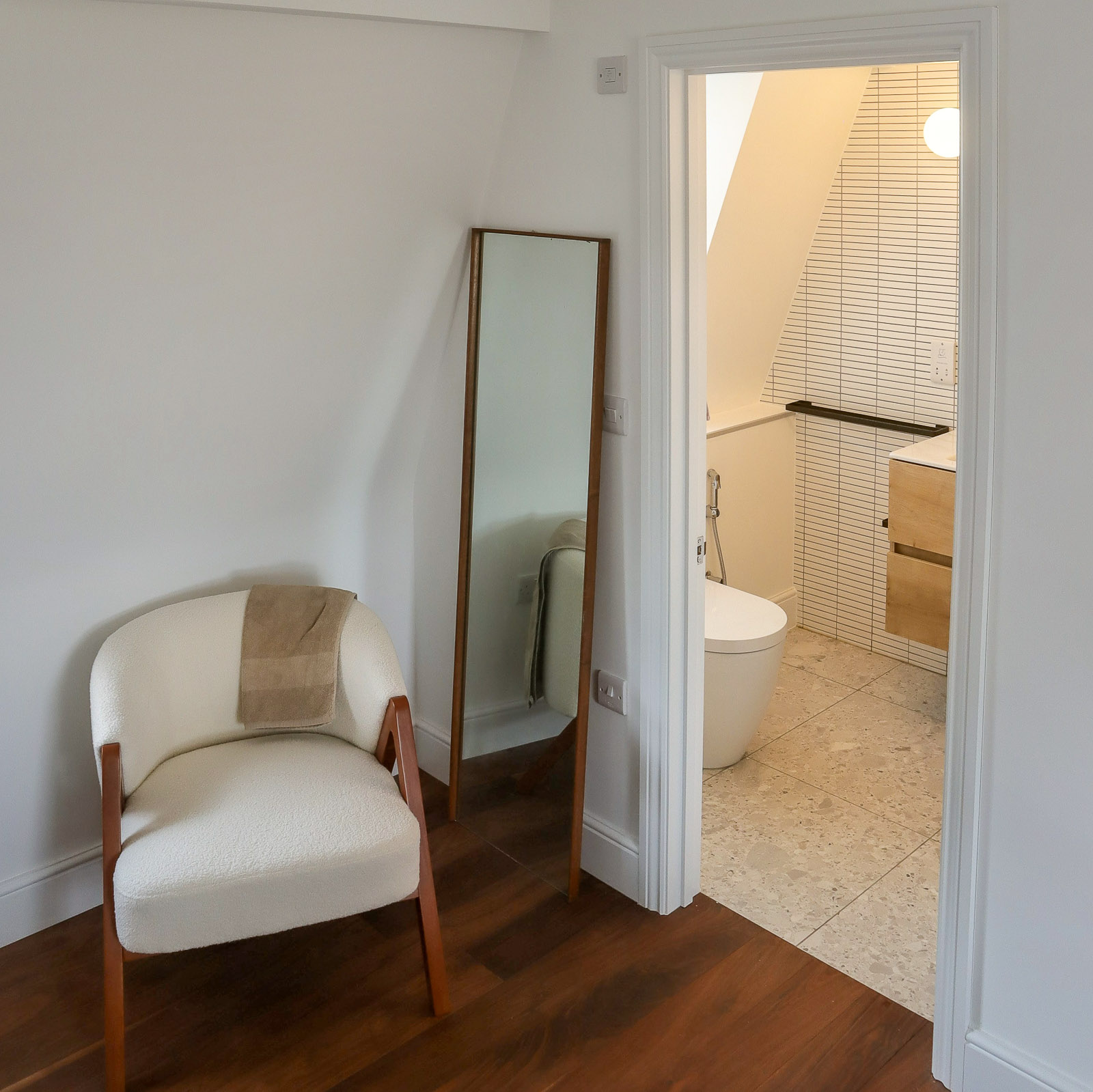Loft conversion with bathroom, Saint Stephens