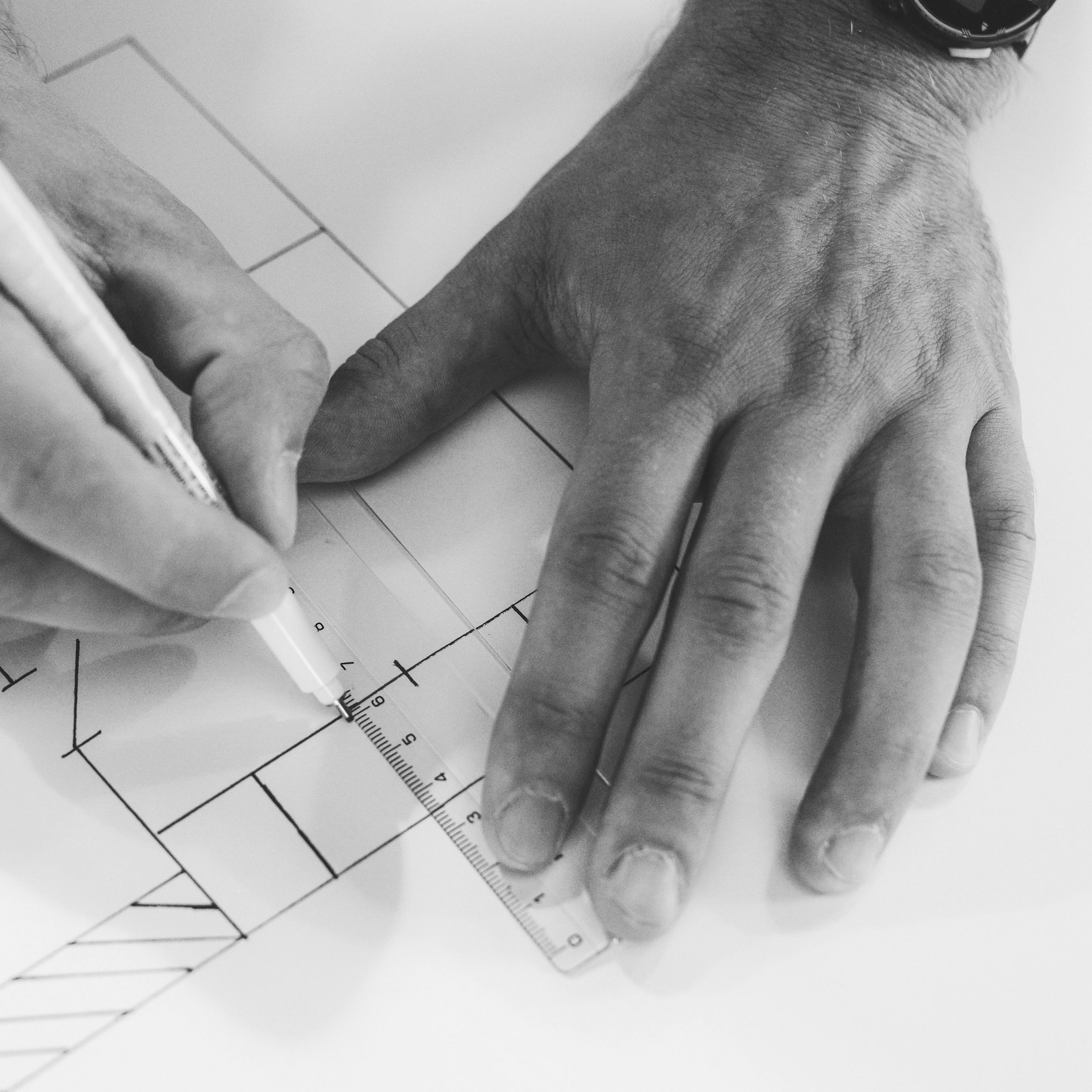 Joinery design concept illustration